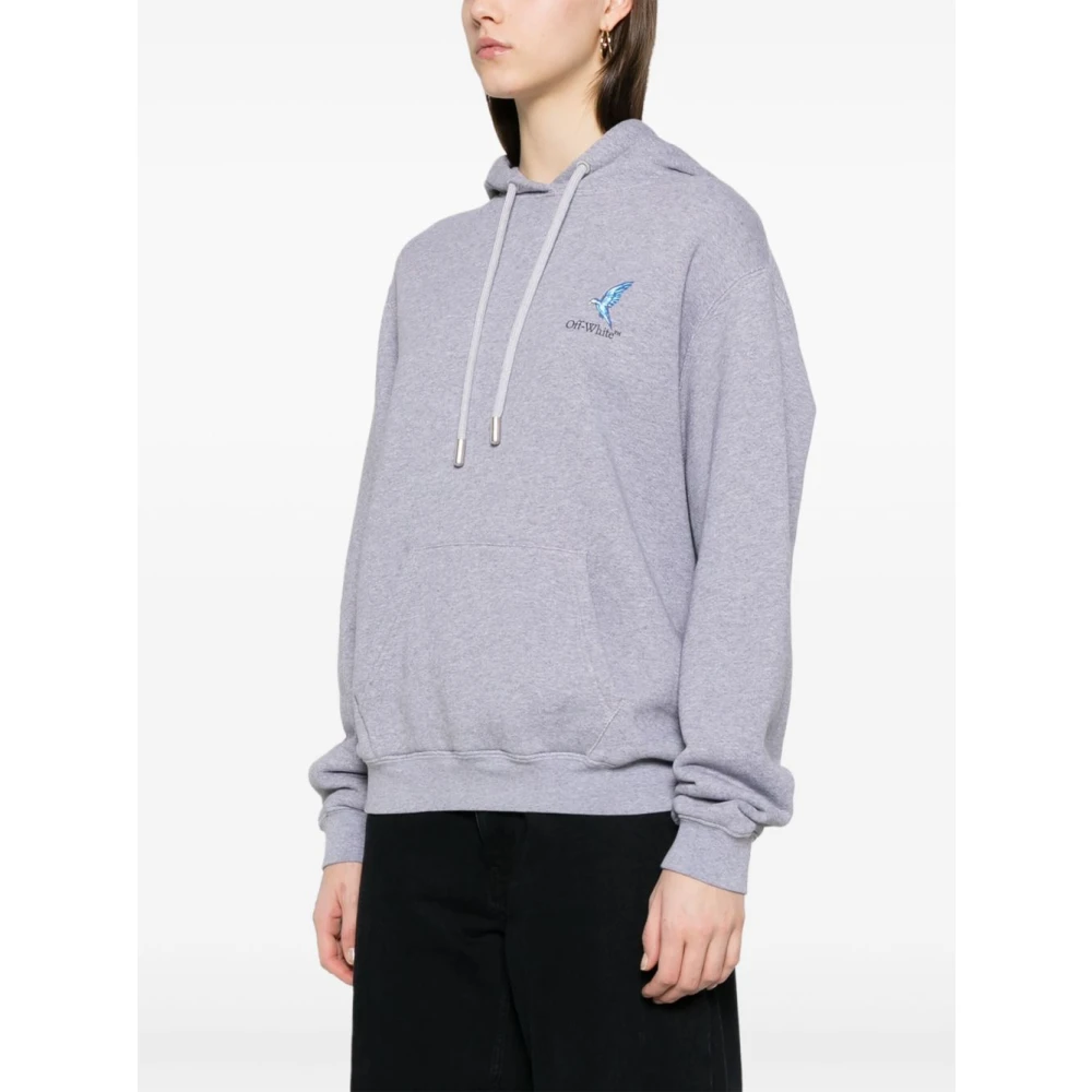 Off White Grijze Trui Damesmode Gray Dames