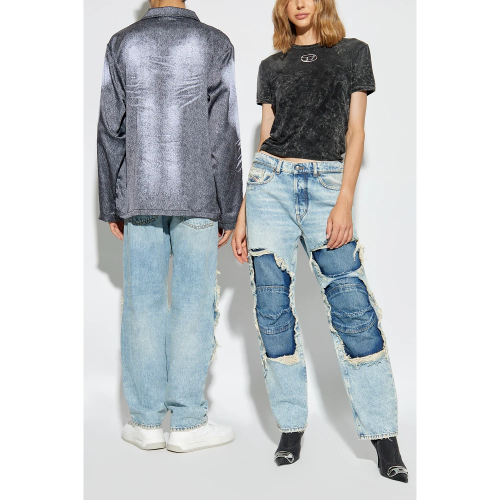 Diesel Jeans D-Fire-Fsf Blue Heren