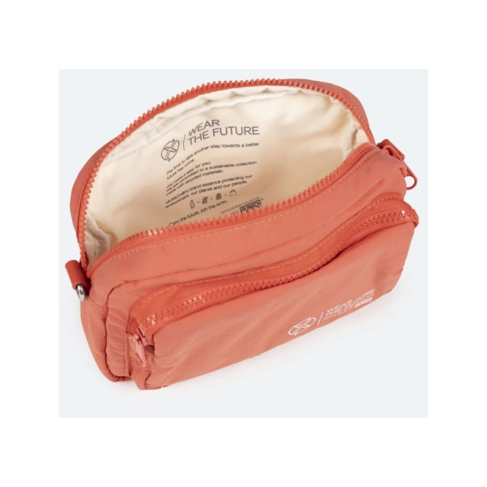 Munich Diepe Crossbody Tas Orange Dames