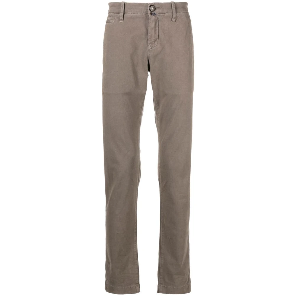 Jacob Cohën Slim Fit Grijze Broek Gray Heren