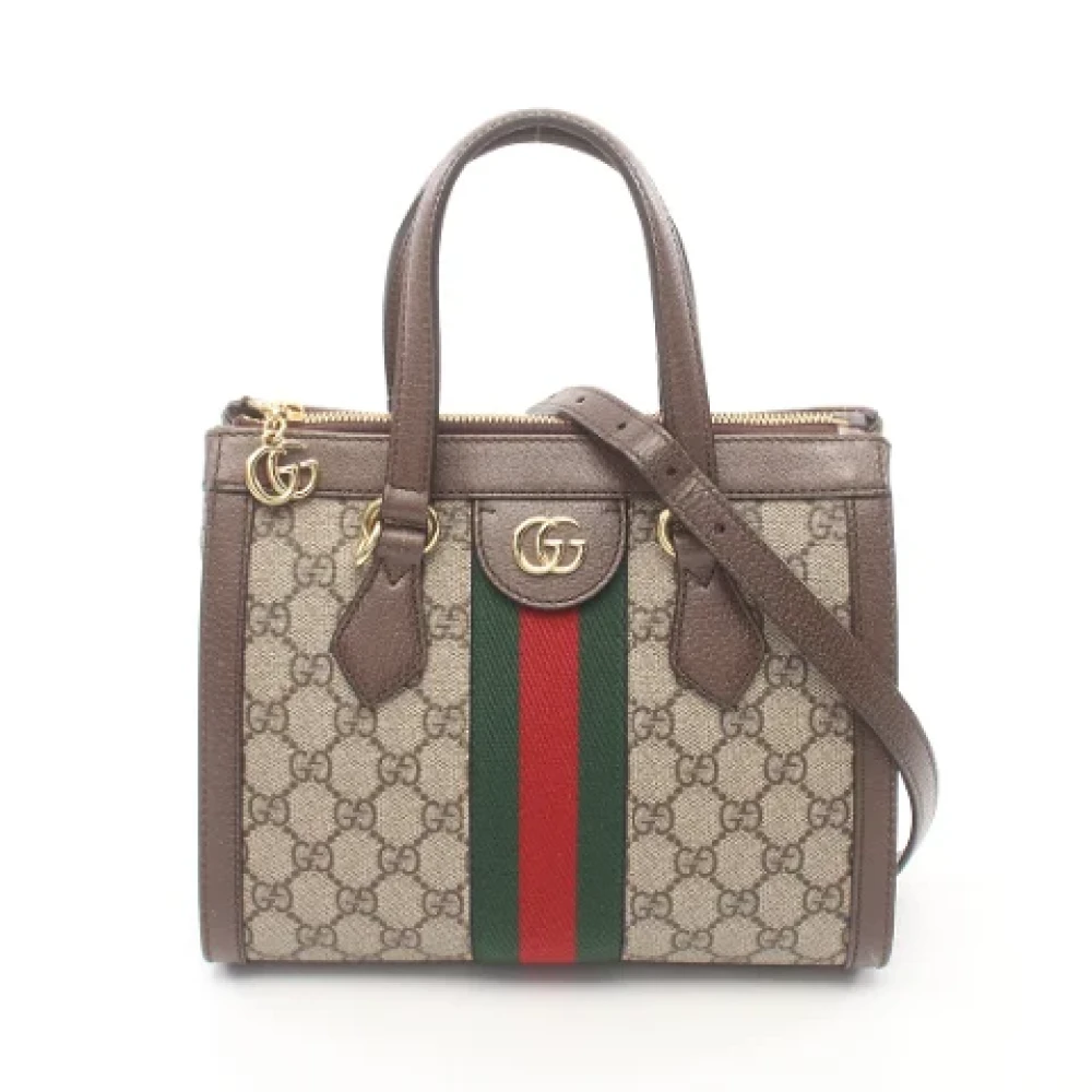 Gucci Vintage Pre-owned Leather gucci-bags Multicolor Dames