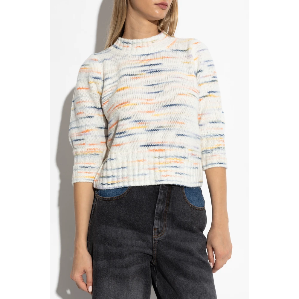Munthe Wollen trui Beige Dames