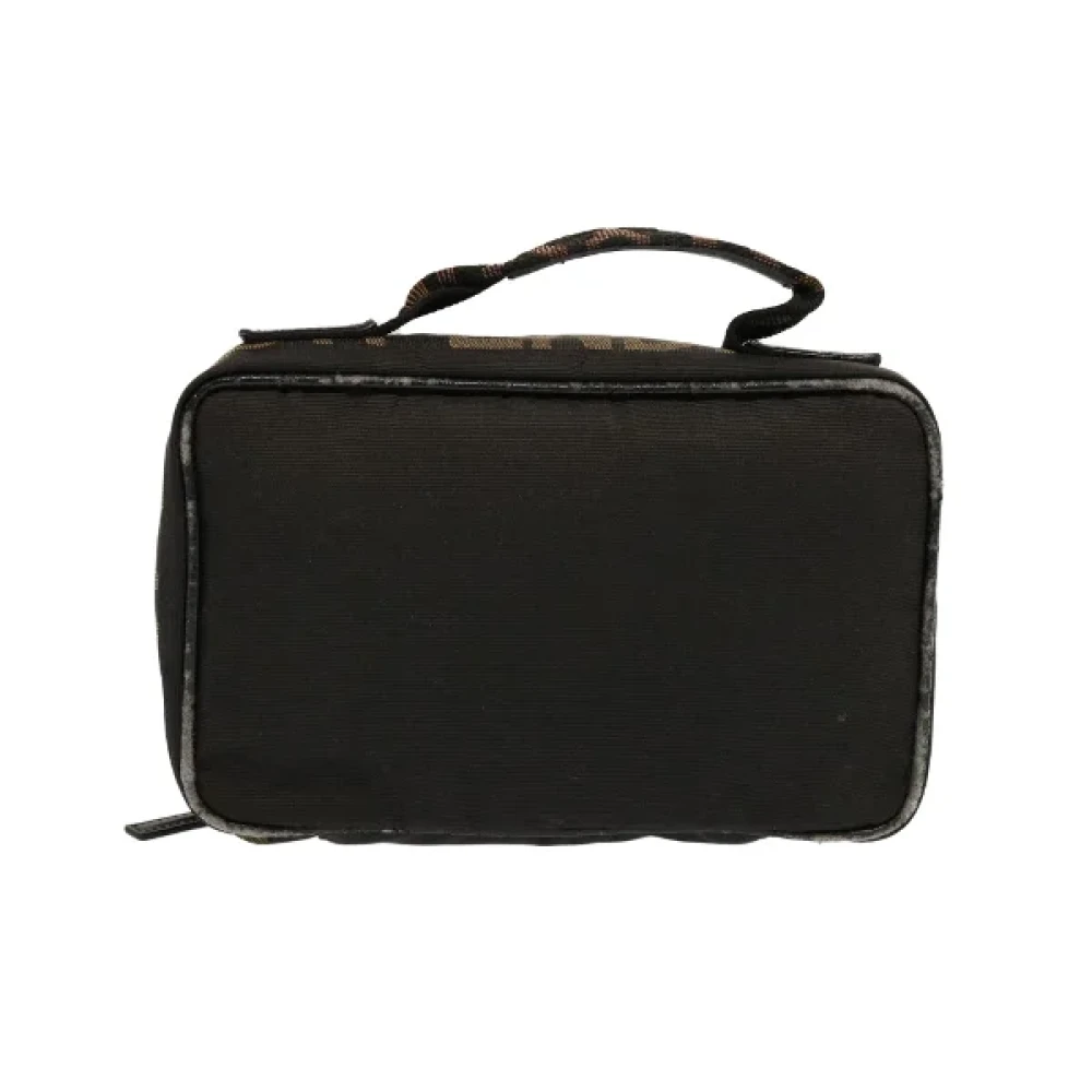 Fendi Vintage Pre-owned Cotton fendi-bags Black Dames