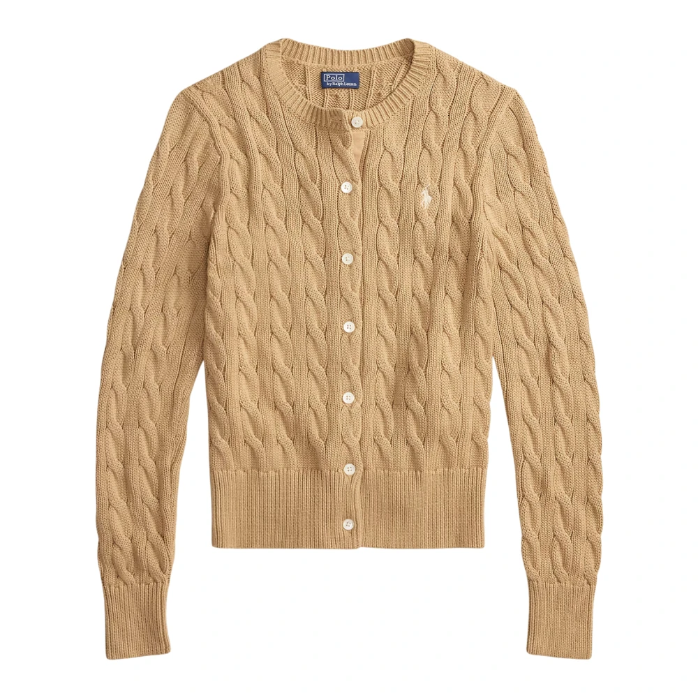 Polo Ralph Lauren Women's Beige Cardigans, M, Cardigan