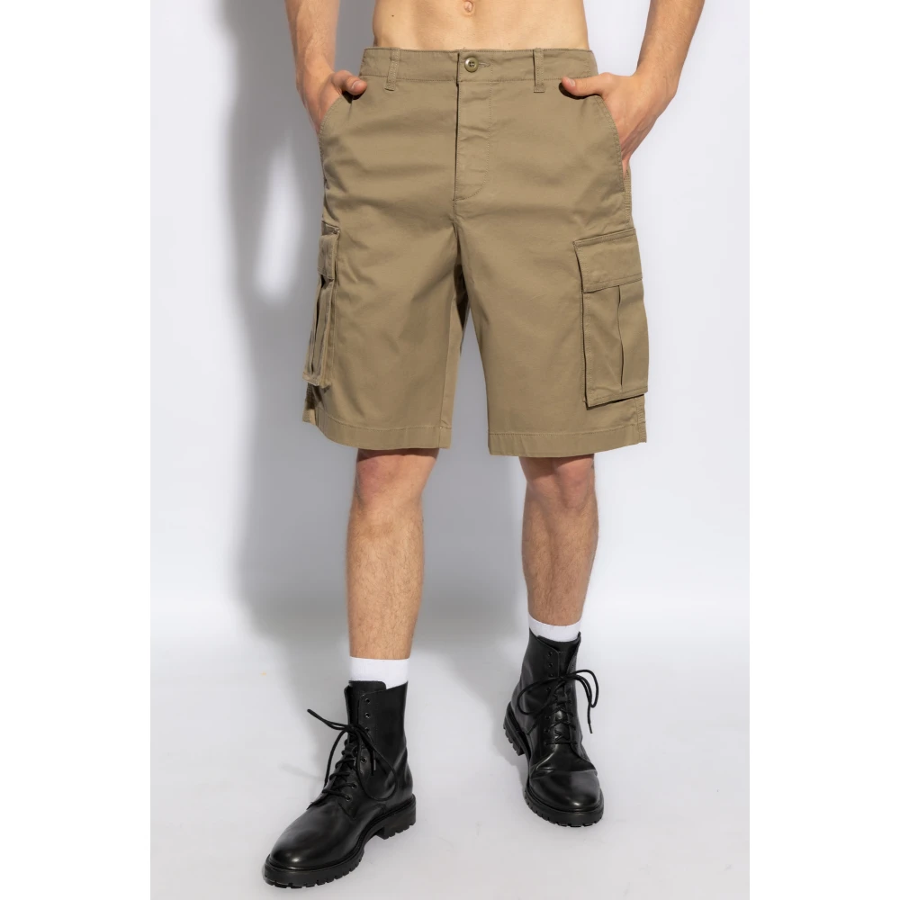 AllSaints Shorts met Slane-zakken Green Heren