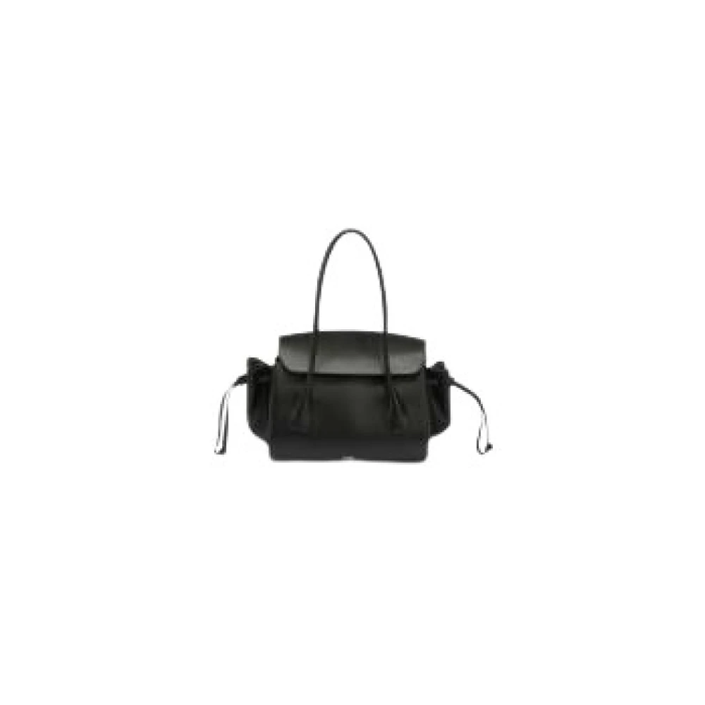 Jil Sander , Shopping Bags, Female, Black, One Size, Travel Bag - Image 3
