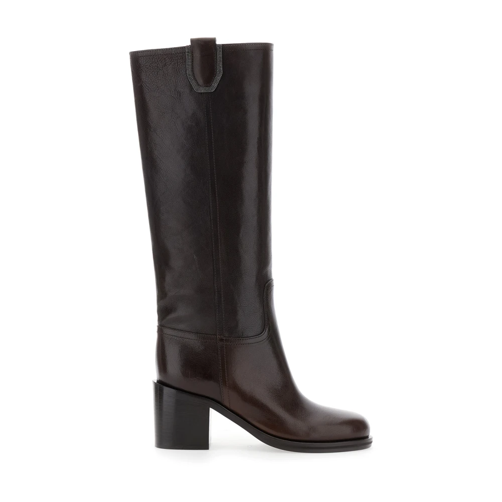 Shoes > Boots > Heeled Boots - - Brunello Cucinelli - Modalova