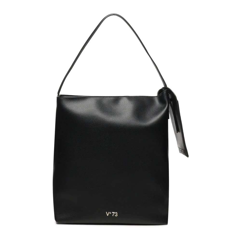 V73 Zwarte Ongevoerde Tas met Afneembare Telefoonhouder Black Dames