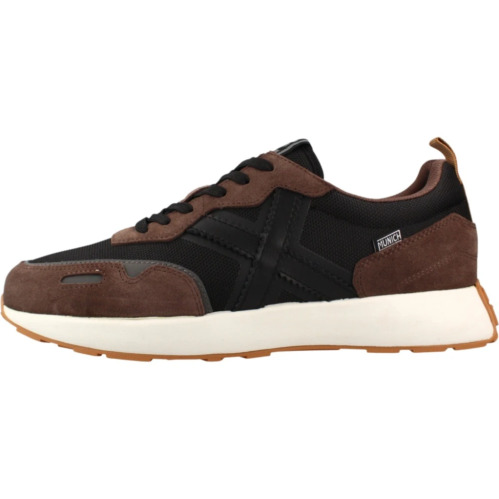 Munich Uomo Marrone Scarpe, 44 Eu, New,