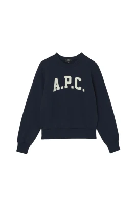 Svart Crew Neck Bomullströja