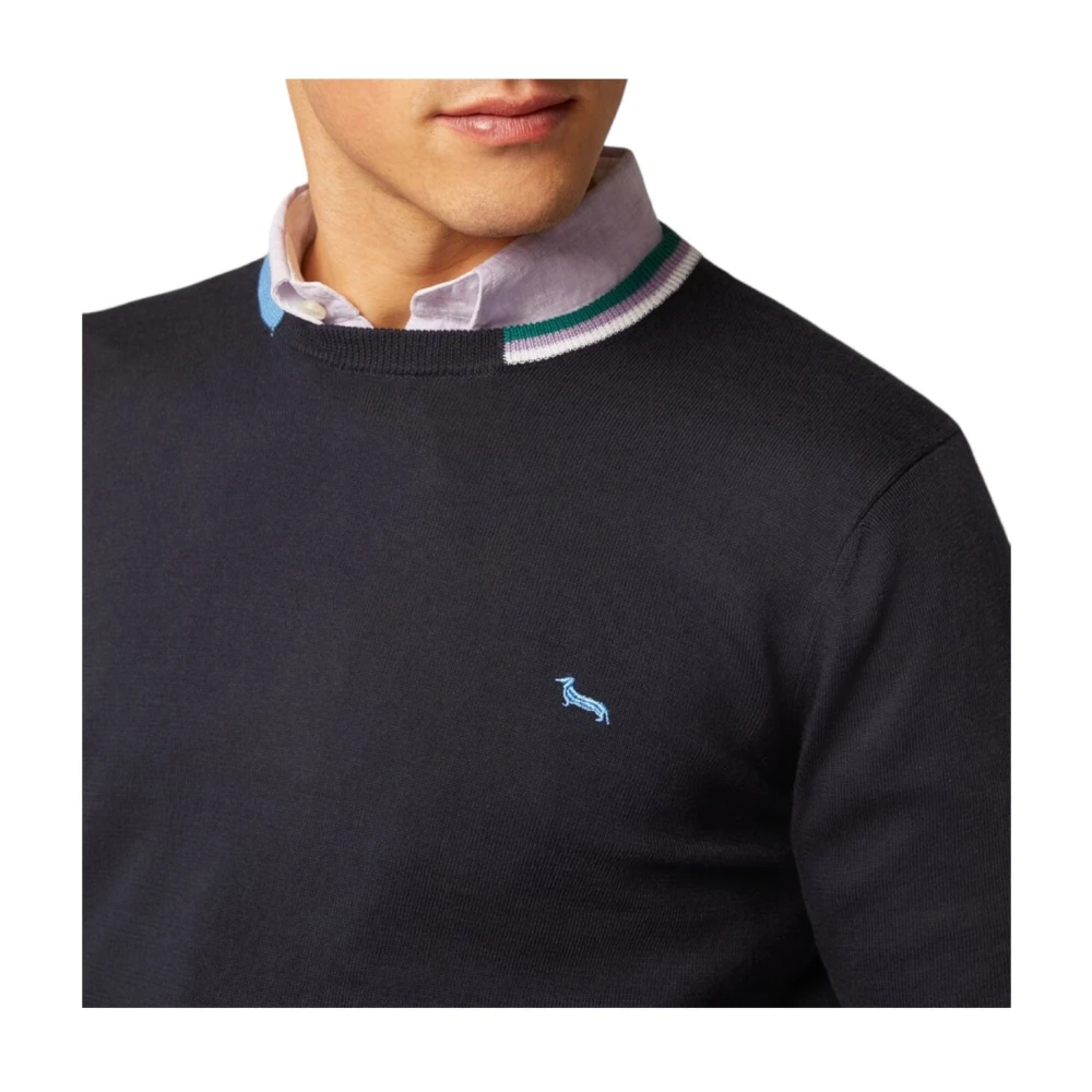 Harmont & Blaine Trui met ronde hals Gray Heren