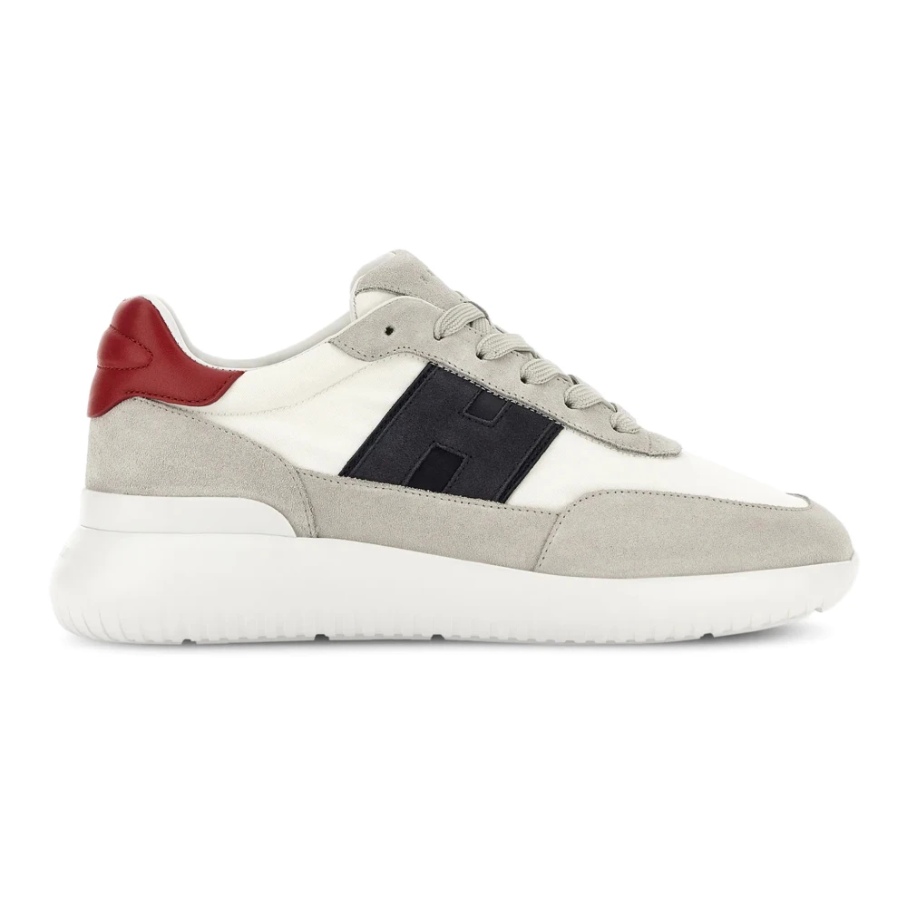 Hogan Men's Gray Interactive³ Sneakers