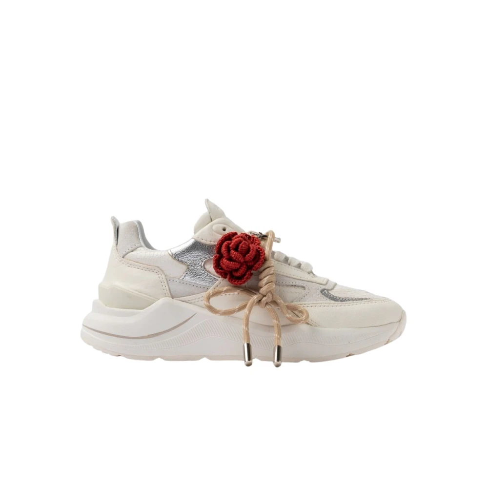 D.a.t.e. Women's White Sneakers, 8 Uk, Trainers