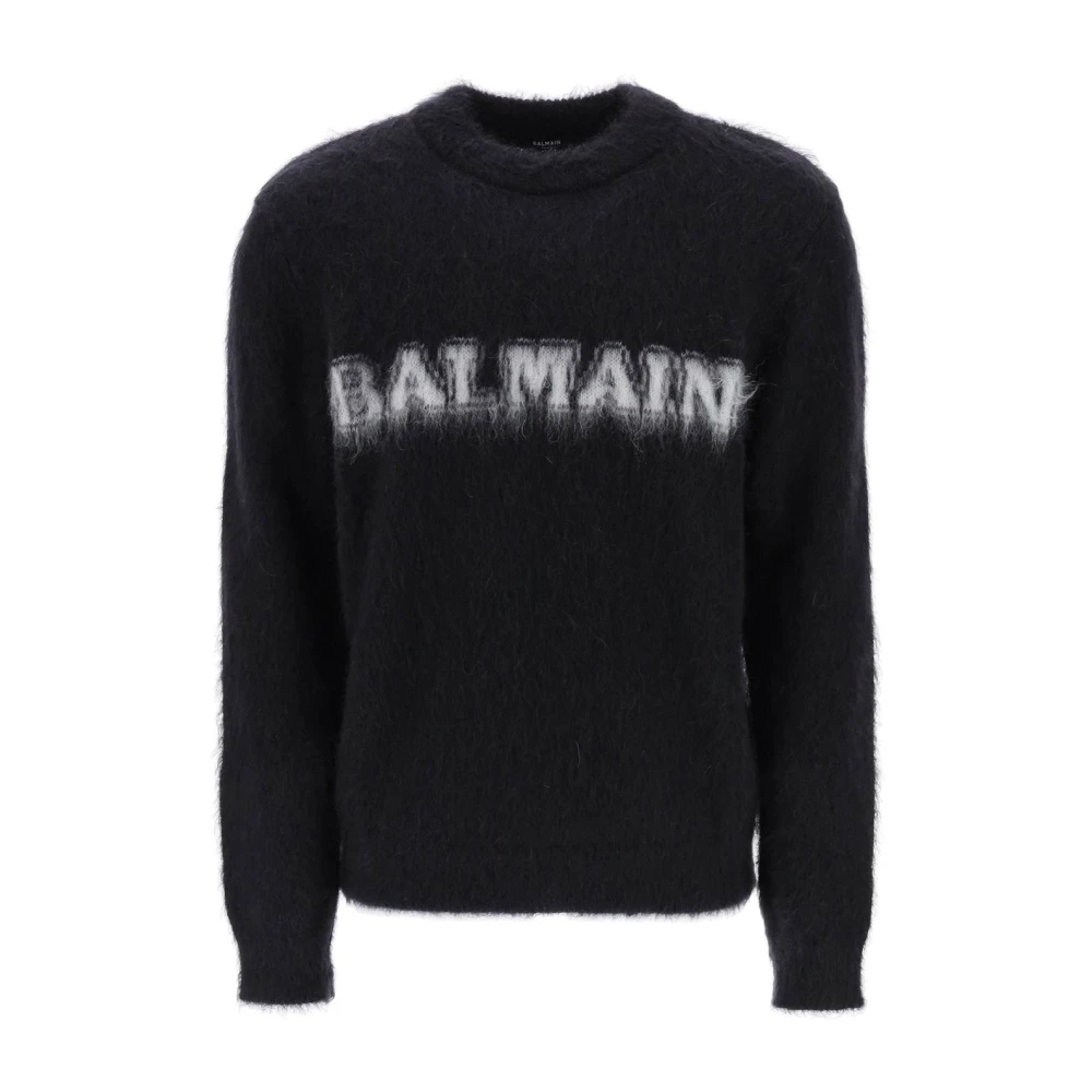 Balmain Trui Pullover Black Heren