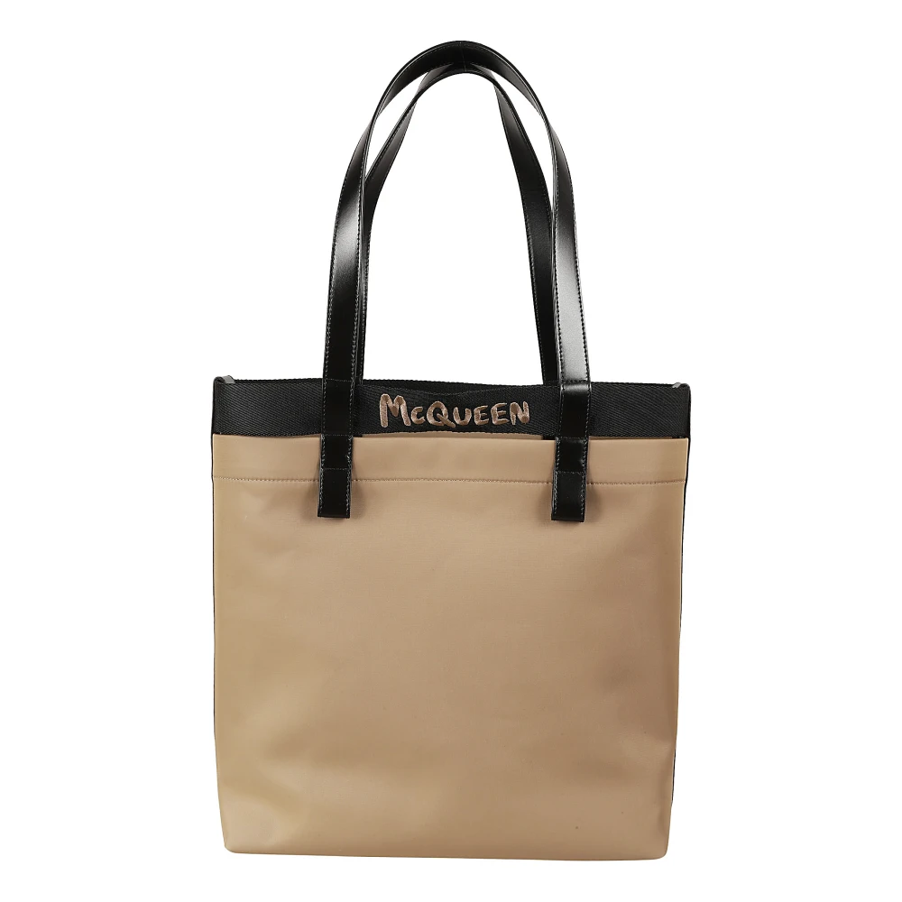 alexander mcqueen Beige Shopper Tas Beige Heren