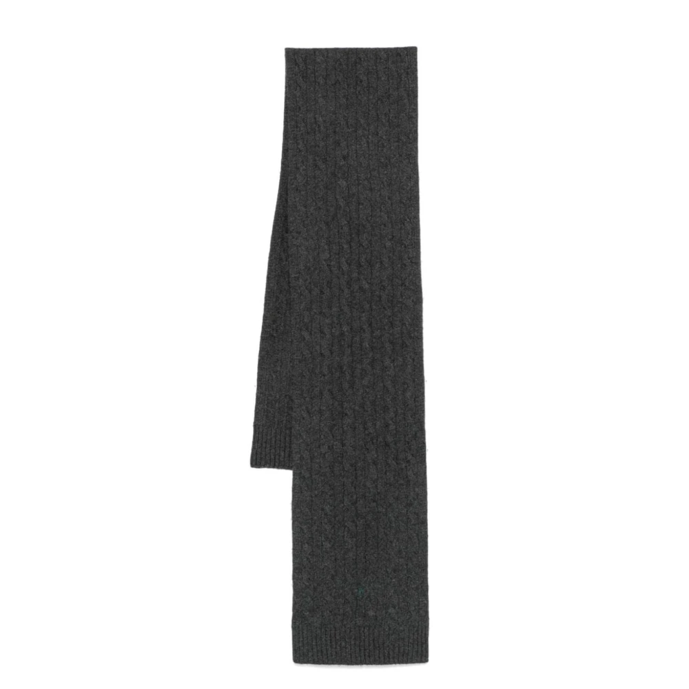 Polo Ralph Lauren Klassieke Wollen Sjaal Black Heren