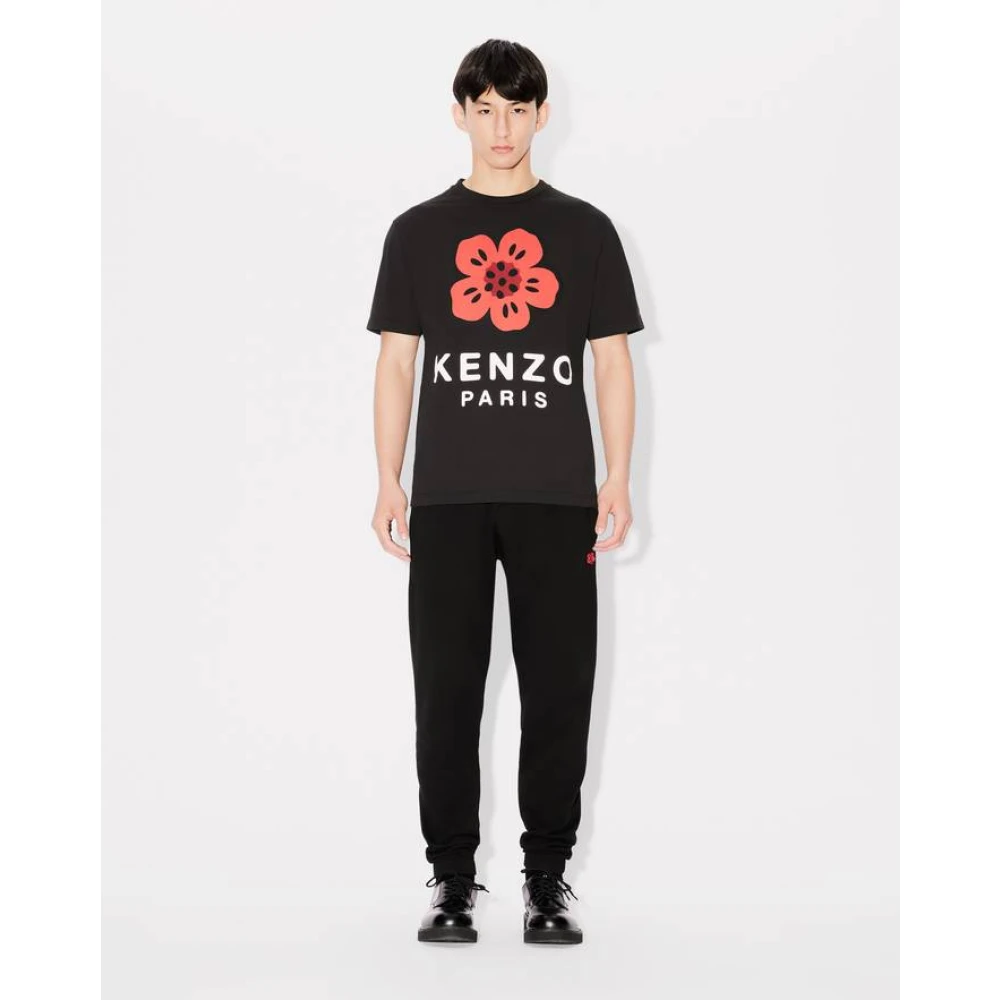 Kenzo Klassieke Boke Flower T-shirt Zwart Black Heren