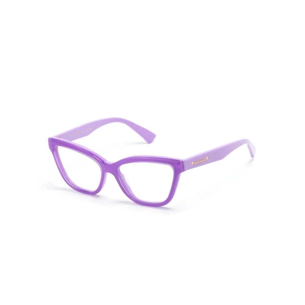 Gucci Paars Optisch Montuur Stijlvol en veelzijdig Purple Dames