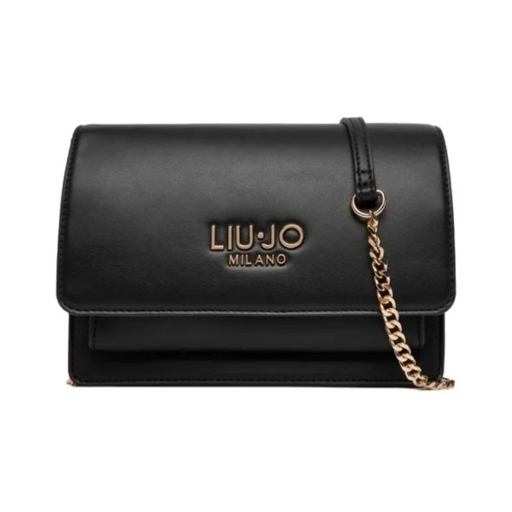 Liu Jo Donna Nero Chain Crossbody Bag