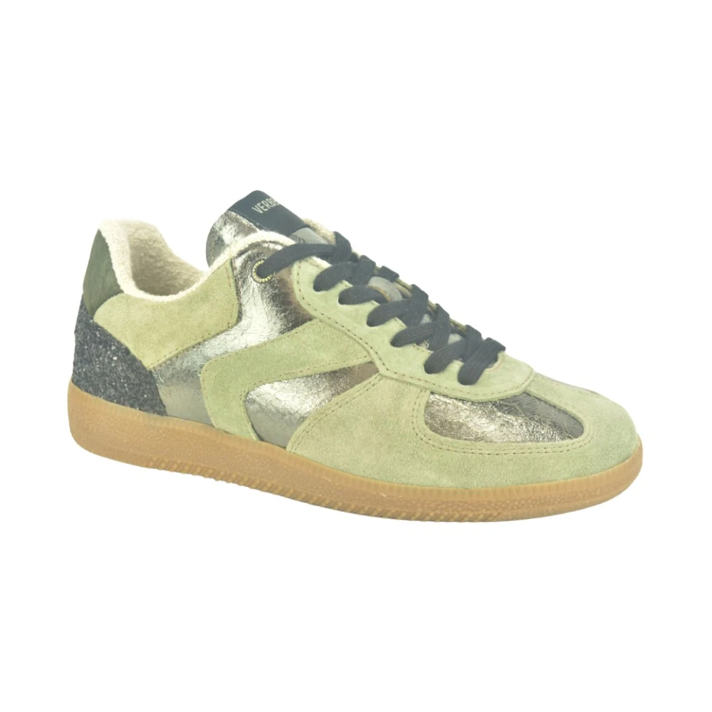 Verbenas Kakki combi sneaker N. Dames Schoenen Veelkleurig Multicolor