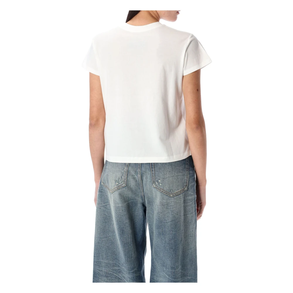 MM6 Maison Margiela Etiquette T-Shirt White Dames