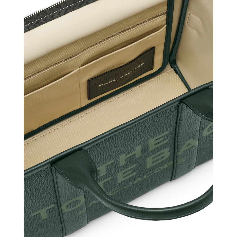 Marc Jacobs Groene leren crossbody tas met rits Green Dames