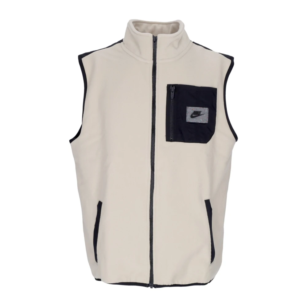 Nike Therma-Fit Polar Fleece Vest voor heren Beige Heren