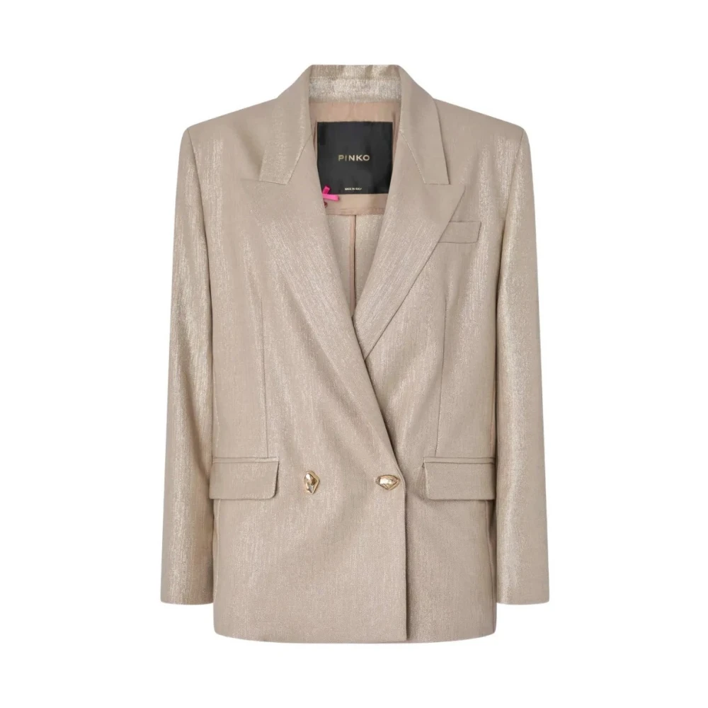 Pinko Veste Cayman Femme Vestes Beige 36 Fr