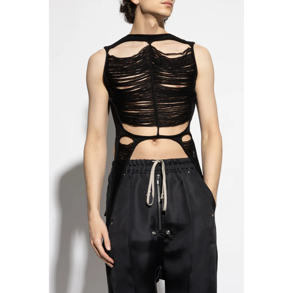 Rick Owens Wollen top Black Heren