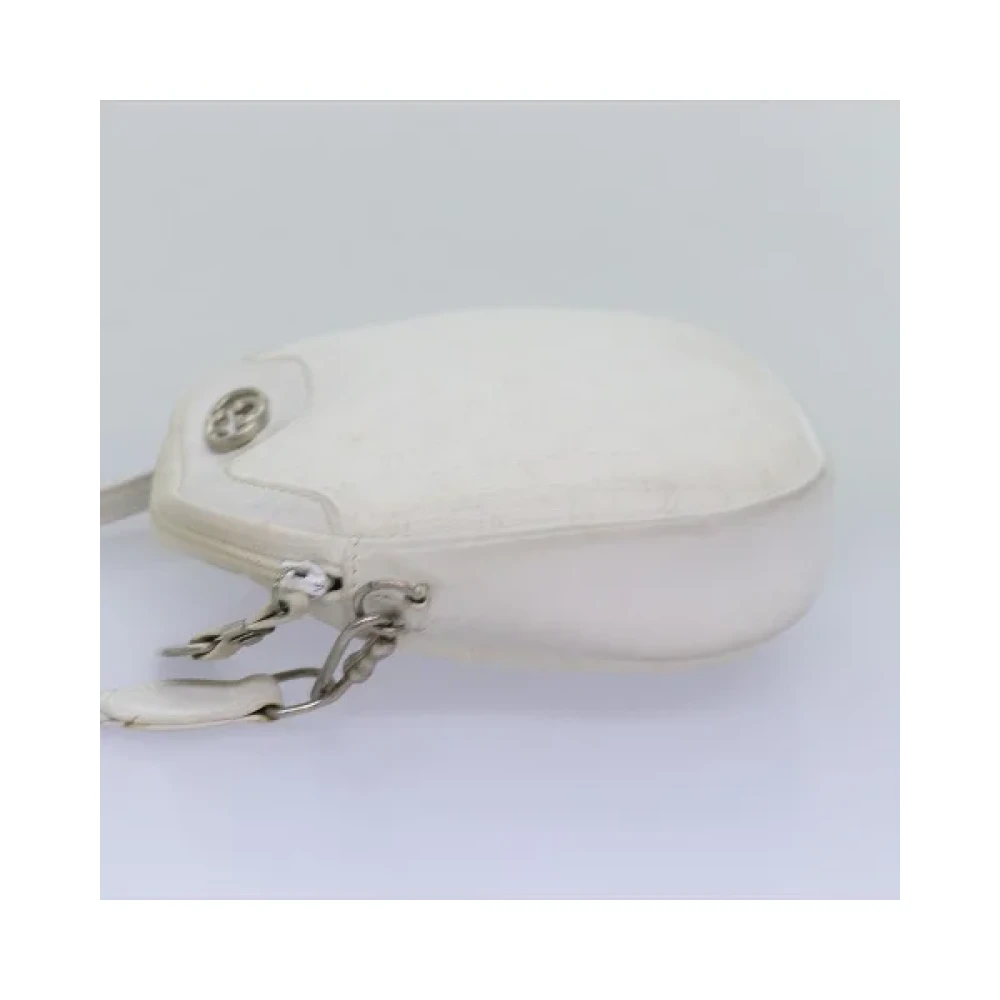 Gucci Vintage Pre-owned Canvas gucci-bags White Dames