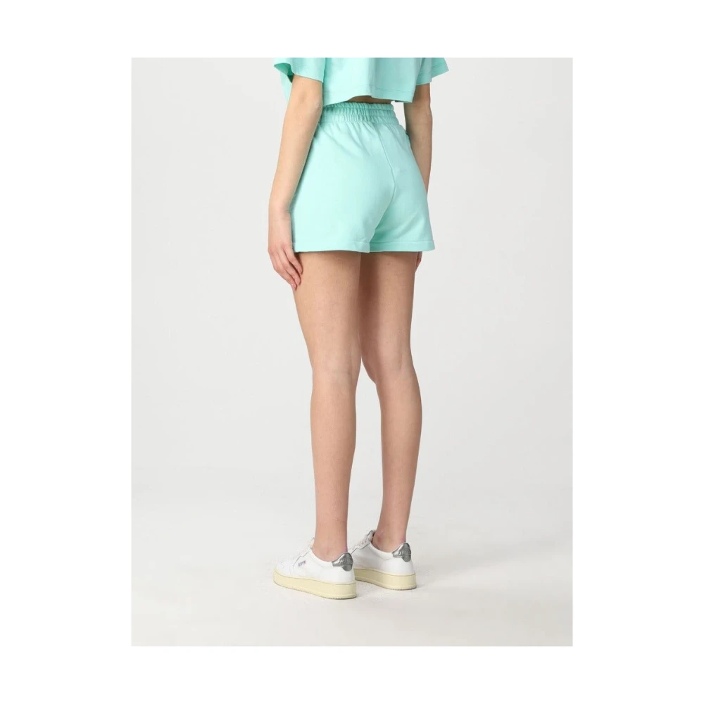 Pharmacy Industry Katoenen shorts met merklogo Green Dames