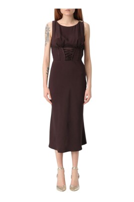 brown-elegant-midi-dress