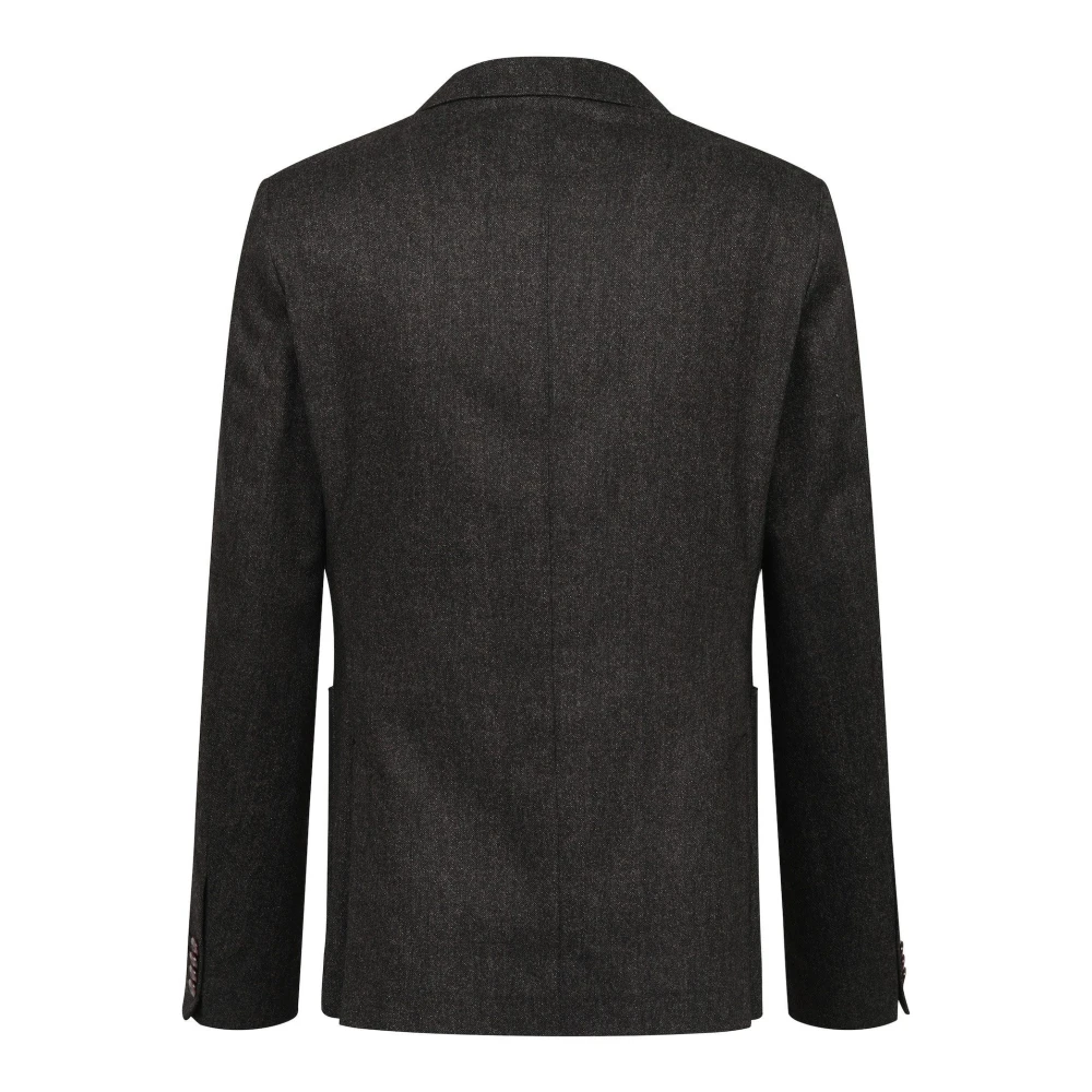 Bugatti Sportieve Herenjas Donkergrijs Bruin Gray Heren