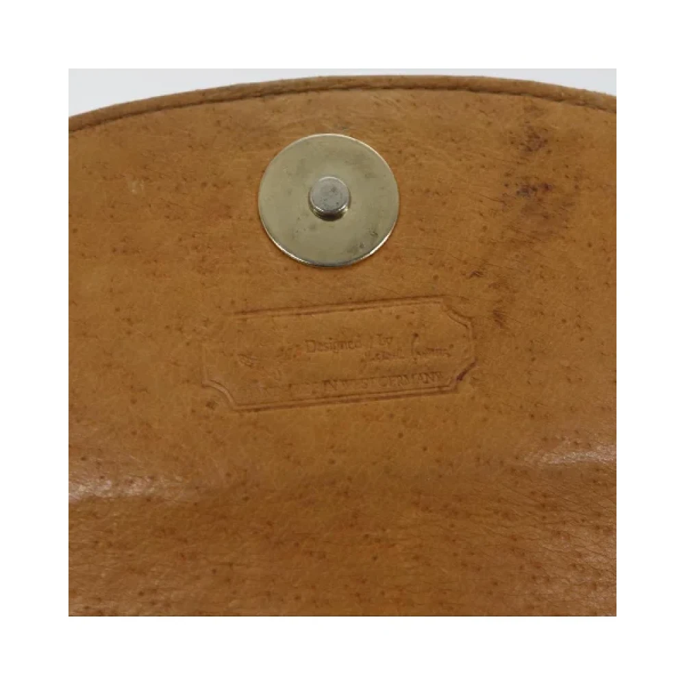 MCM Pre-owned Leather shoulder-bags Brown Dames