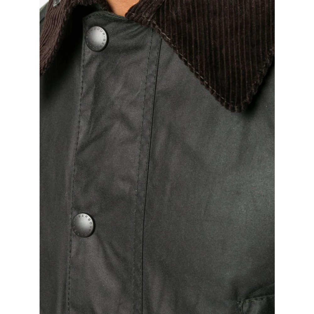 Barbour Gewaxte Parka Bedale Sage Green Heren