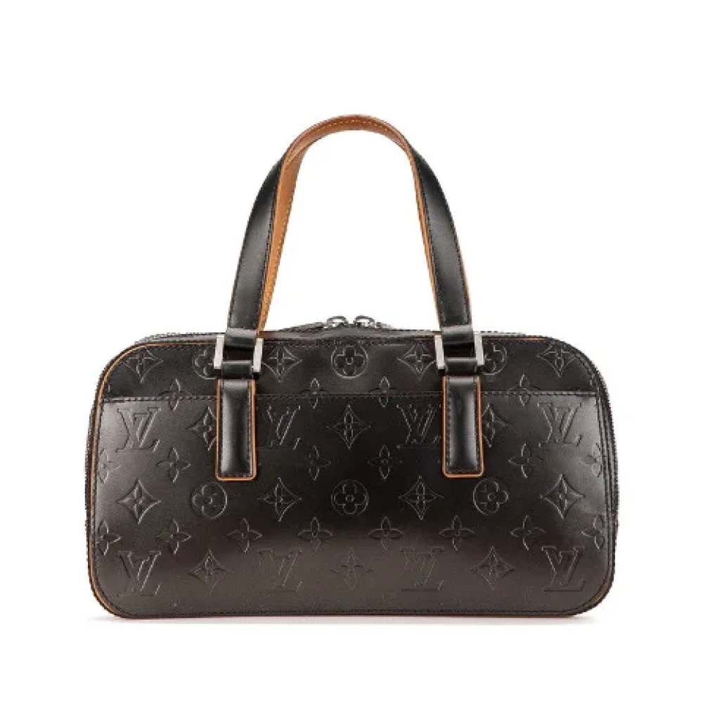 Louis Vuitton Vintage Pre-owned Leather handbags Black Dames