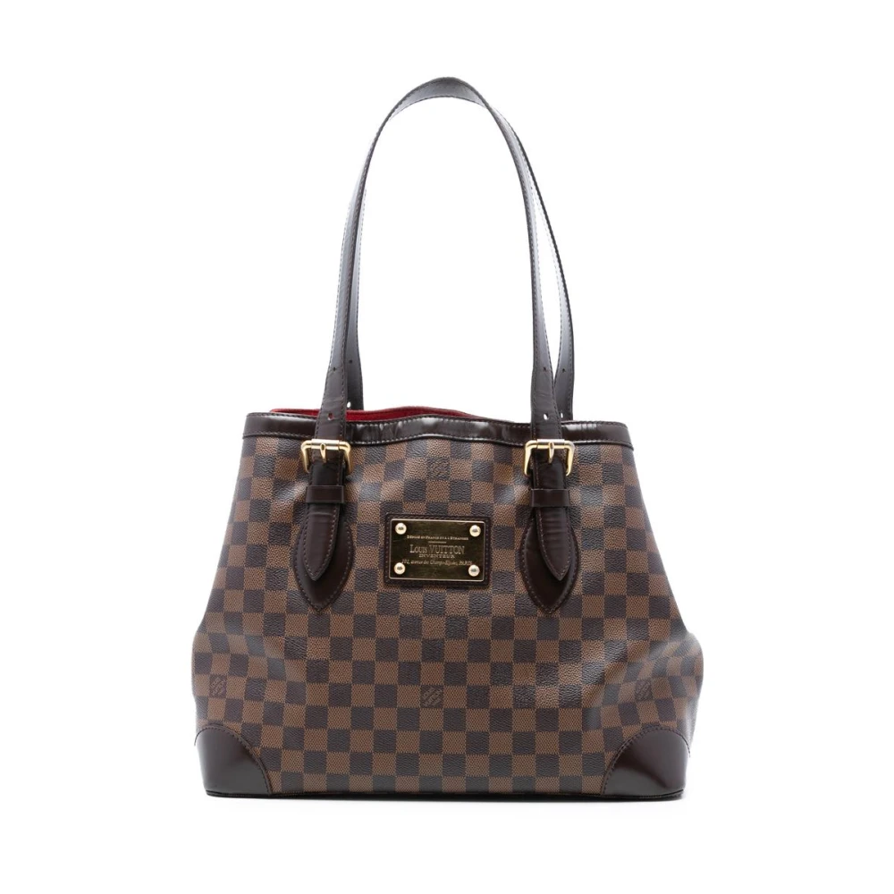 Louis Vuitton Vintage Women's Brown Pre-Owned Stylish Carry Tote