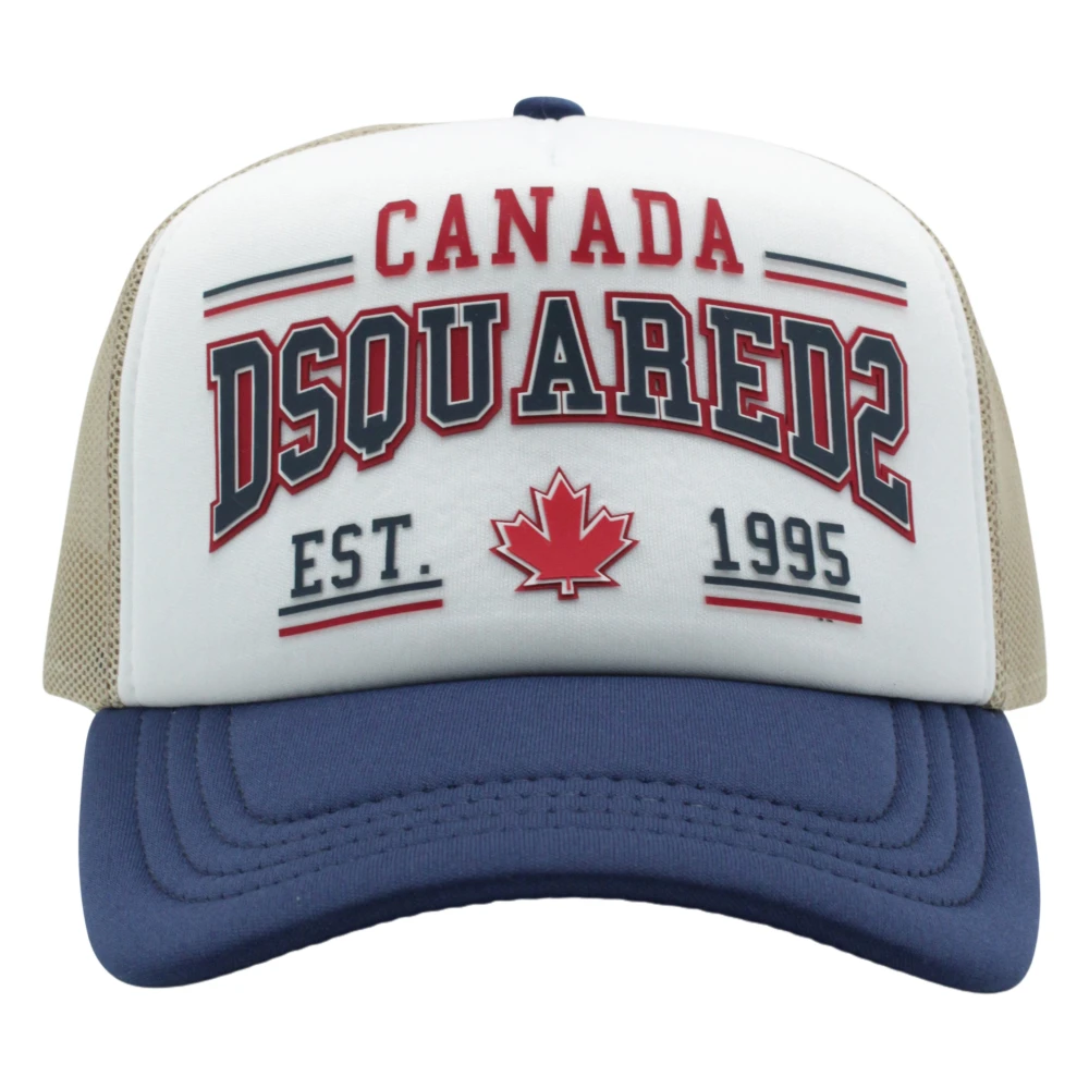 Dsquared2 Baseball Cap met Geborduurd Embleem Multicolor Heren