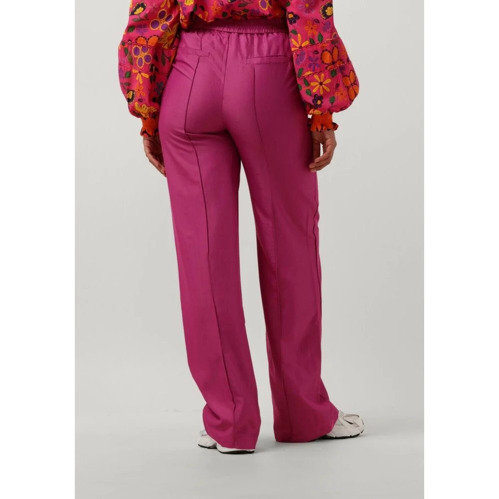 Harper & Yve Wijde Roze Broek Hana-Pa Pink Dames