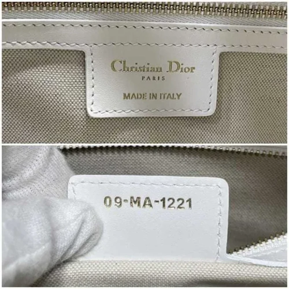Dior Vintage Pre-owned Fabric dior-bags Gray Dames