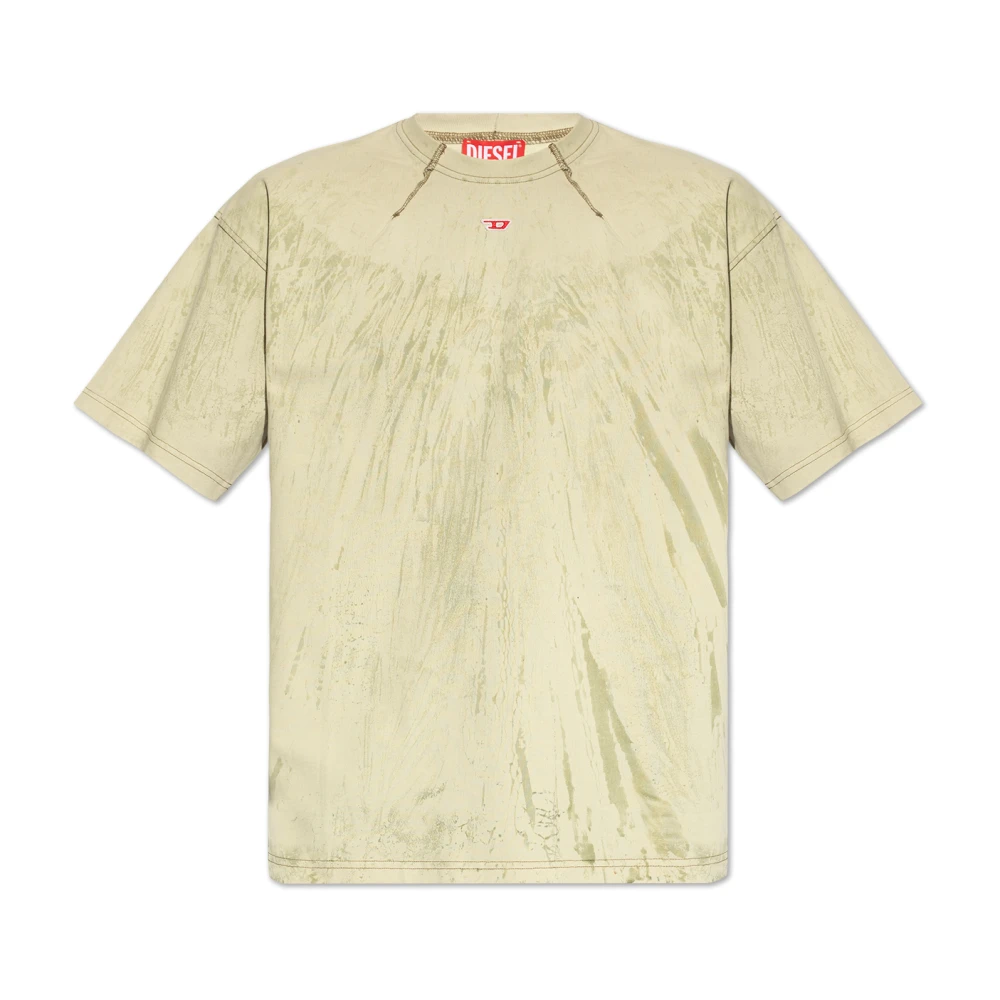 Diesel - Tops > T-Shirts - Green - Diesel - Modalova