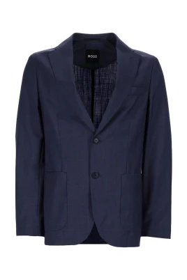 Slim-fit kostymjacka i tvättbar AirWool