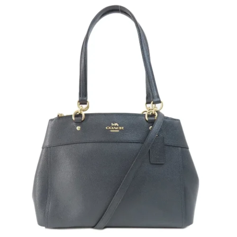 Coach Pre-owned Fabric totes Gray Dames