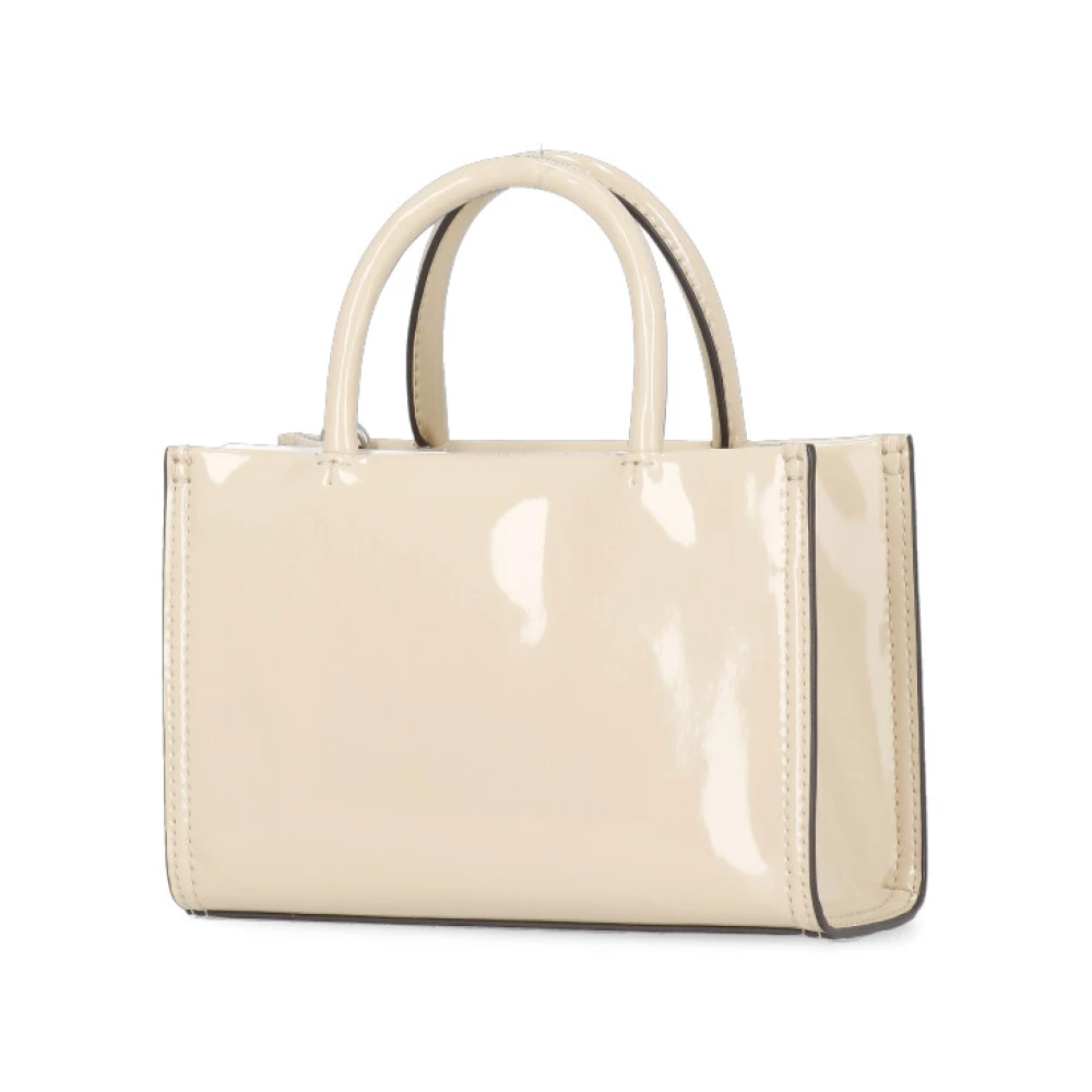 TORY BURCH Synthetisch leren damestas met handvatten Beige Dames