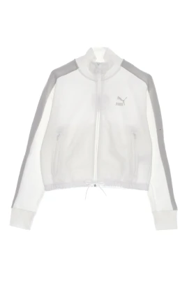 Vit Cropped Turtleneck Sweatshirt Track Jacket
