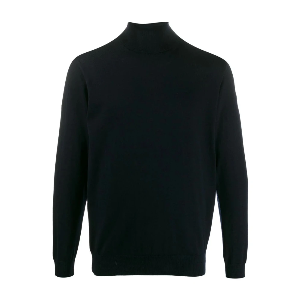PAUL & SHARK Blauwe Wollen Turtleneck Sweater Blue Heren