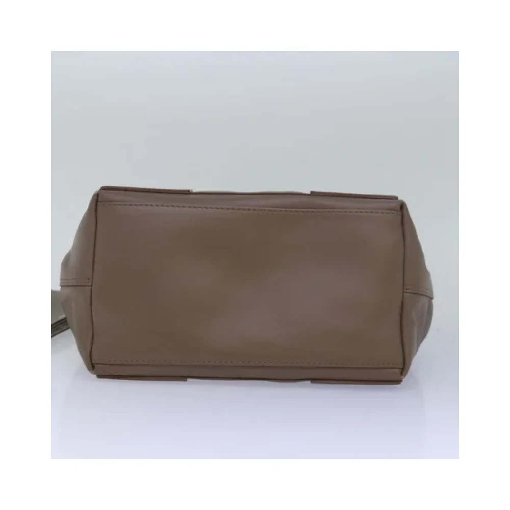 Balenciaga Vintage Pre-owned Leather handbags Gray Dames
