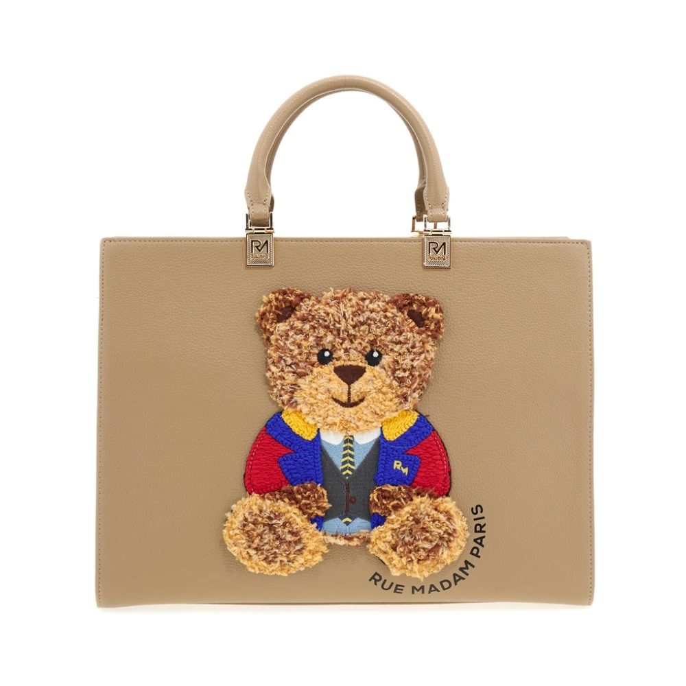 Rue Madam Beige Marvin Tote - Female - Shopping Bags - One Size - Bags