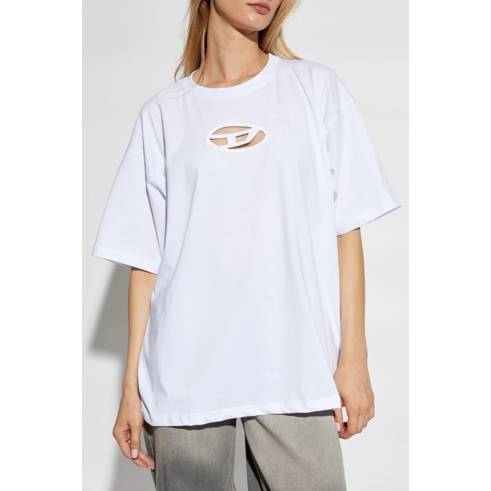 Diesel T-shirt T-Boxt-Od White Unisex