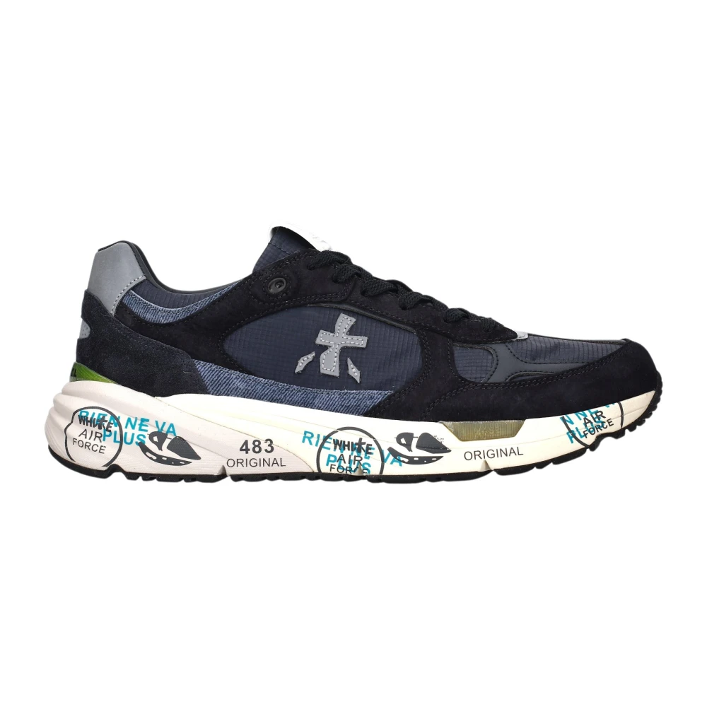 Premiata Men's Blue Sneakers, 7 Uk, Mase 8020